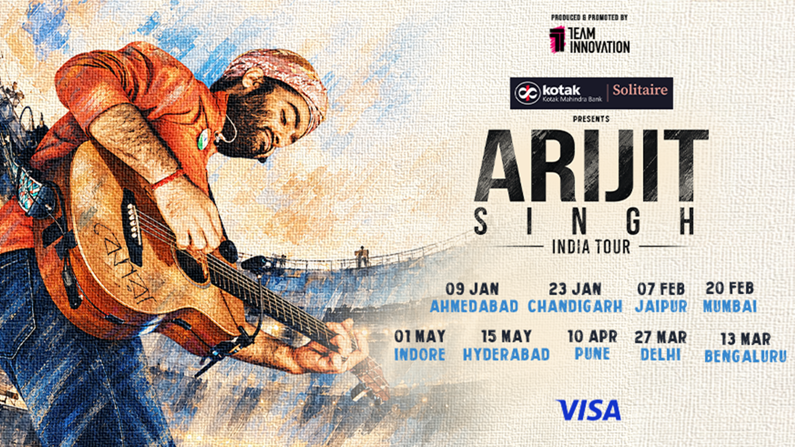 Arijit Singh India Tour 2027