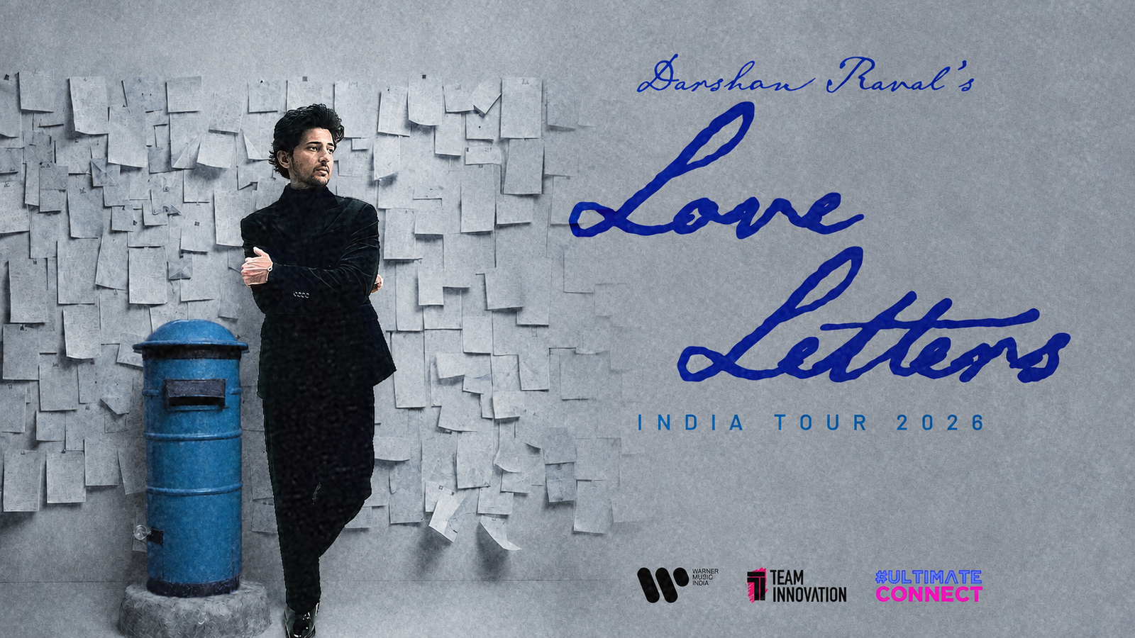Darshan Raval's Love Letters India Tour 2026