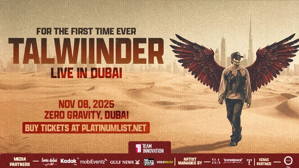 Talwiinder Live in Dubai Poster